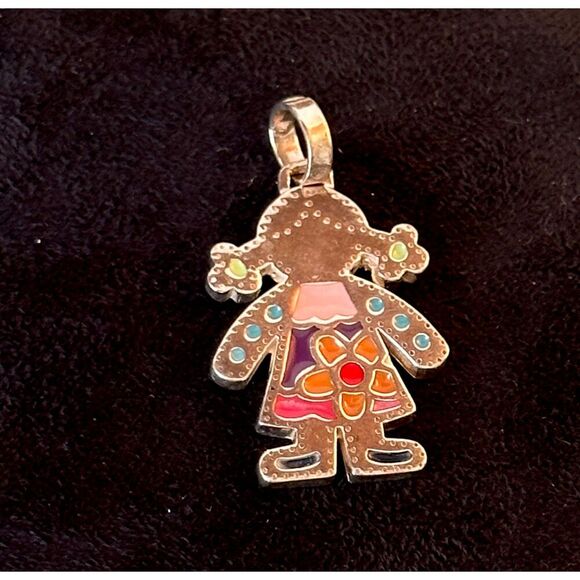 TOUS Jewelry - Vintage TOUS Silver Sweet Dolls Girl Pendant – Discontinued Rare Model